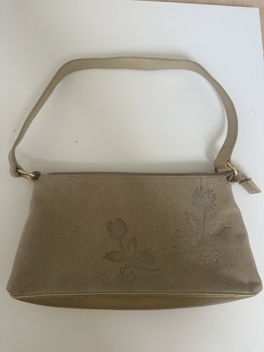 Vintage y2k beige suede jane - beige,