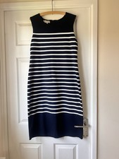 Hobbs Shift Dress  in Navy And