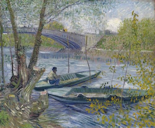 Vincent van gogh fishing - van,