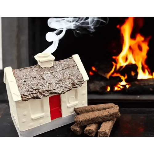 Irish turf cottage peat - /,