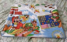Vtg VANTONA 1992 NINTENDO SUPER MARIO & LEGEND OF ZELDA Single Bed Duvet Cover