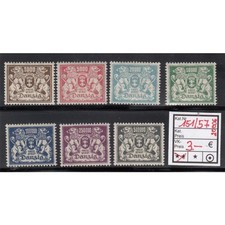 Danzig 1923 Mi.No. 151-57 **