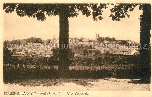 Bourbon lancy vue generale - vue,