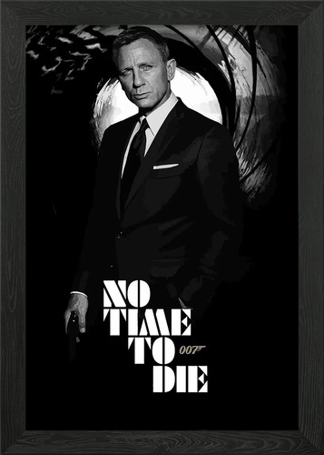 James bond 007 framed - framed, wall