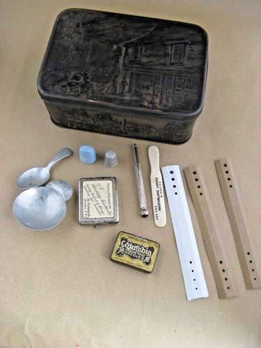 Antique advertising various - antique,