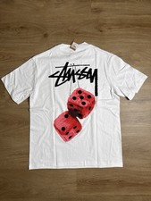 Stussy Red Fuzzy Dice Tee -