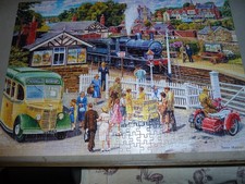 Gibsons Jigsaw Puzzle “Stop Me and Buy One” 4 x 500 Piece Set Complete Vintage