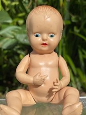 Vintage Rosebud Baby Doll Figure Toy
