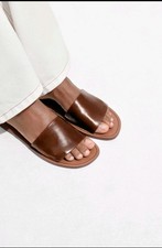 Zara Soft Leather Slide