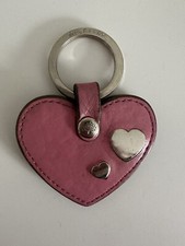 Mulberry Pink Leather Heart