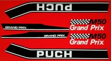 PUCH GRAND PRIX M50 DECAL KIT