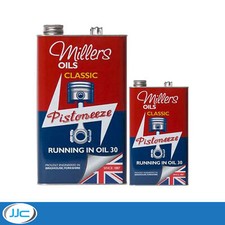 6 Litre (5L & 1L) - Millers Oils Classic Running In 30W Mineral Based Engine Oil
