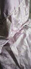 gold or purple floor length Fully Lined Curtains demask 240cm x 227 approx 
