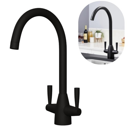 Black swan neck twin lever - neck,
