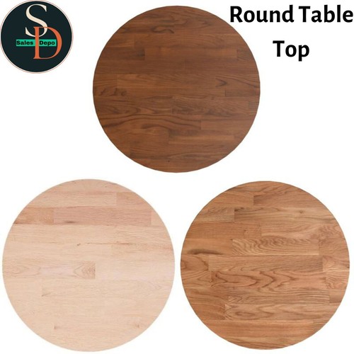 Solid wood oak round table - solid,