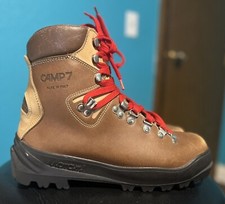 Gronell Camp 7 Mountaineering Hiking Boots Men’s Size 6 / Women’s 8 Made Italy