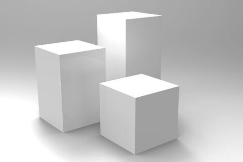 Plinths 800mmx300mmx300mm - 4, plinths: