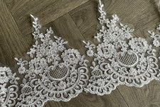 Job Lot - 11 yards White Lace