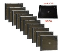 10 x CD DVD Disc Jewel Case