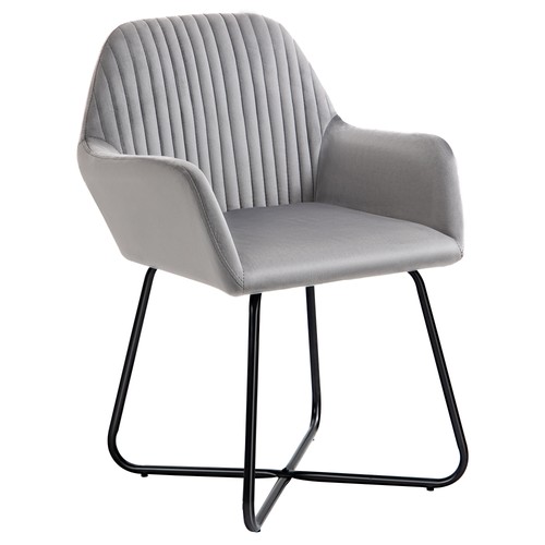Homcom modern accent chair - modern,