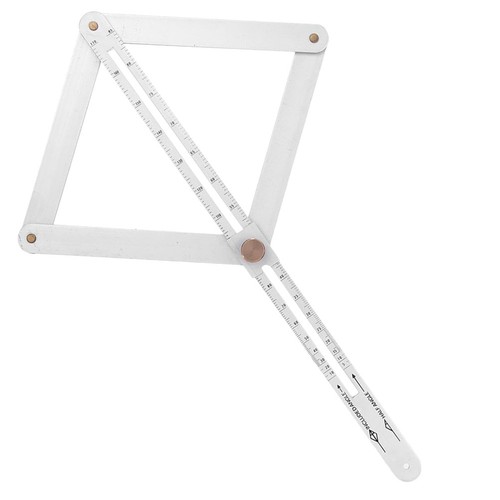 Large metal protractor - large,