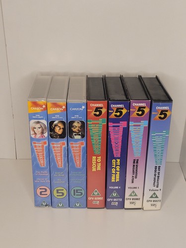 Thunderbirds vhs bundle - thunderbirds,