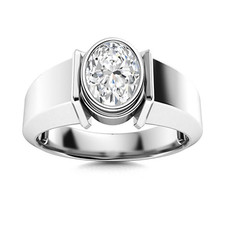 Wedding 950 Platinum Men Ring