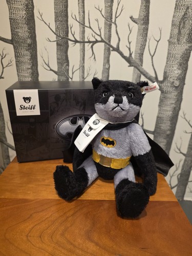 Steiff batman teddy bear 29cm - bear,