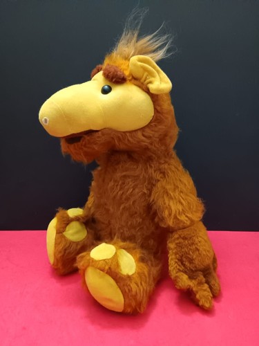 Antique plush doll alf - plush,
