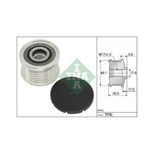 535 0344 10 INA ALTERNATOR FREEWHEEL CLUTCH FOR FIAT NISSAN RENAULT