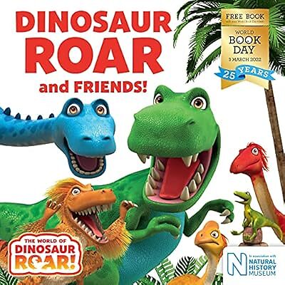 Dinosaur roar and - roar,