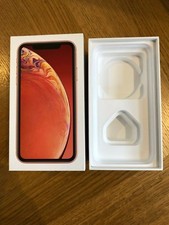Original empty box for APPLE iPhone XR 64GB Coral 