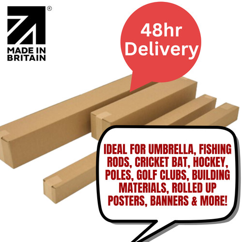 Long cardboard shipping - long, boxes