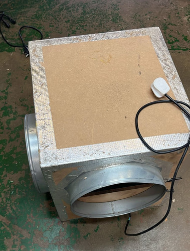 Acoustic box fan - 12",