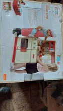 Deluxe wooden play kitchen -