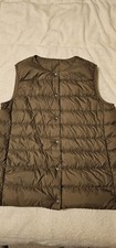 Women's Recycled Nylon Lightweight Collarless Down Gilet