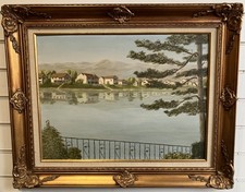 VINTAGE OIL PAINTING Charming