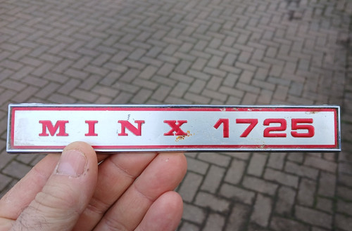 C1960s metal hillman minx 1725 - hillman,