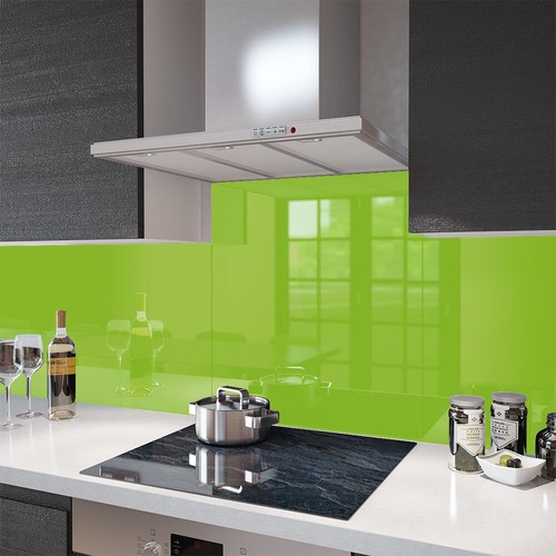 Glass splashbacks lime - splashbacks,