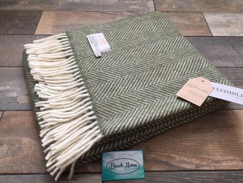 Tweedmill textiles olive green - textiles,