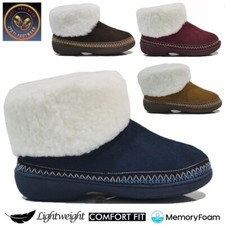 LADIES MEMORY FOAM SLIPPERS