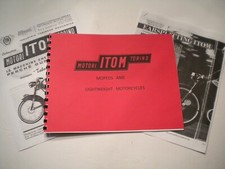 1958 itom motorcycle moped - 1958,