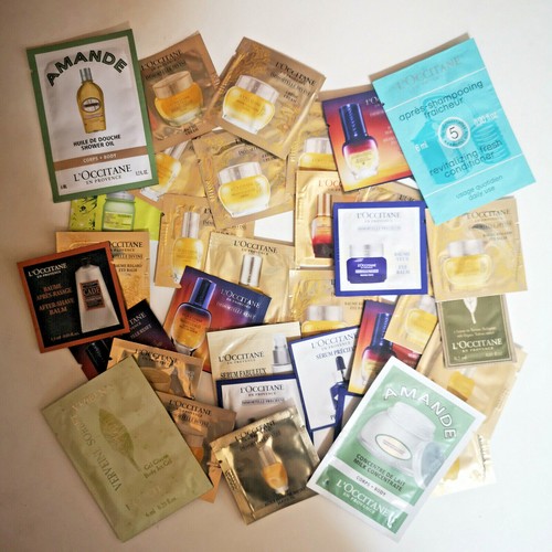 Occitane sample sachets - l'occitane,