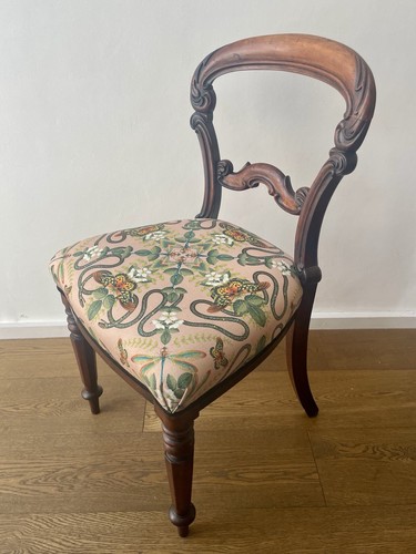 Victorian balloon back - balloon, side