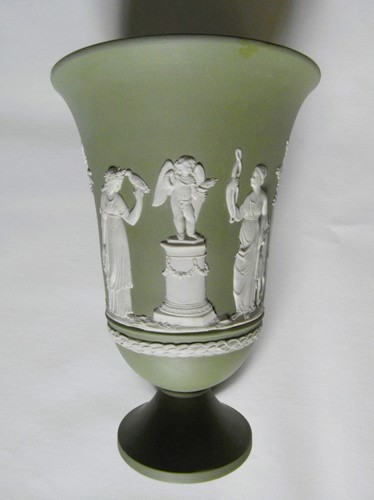 Large sage green - large, wedgwood