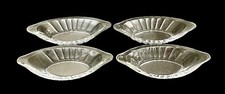 Set Of 4 Vintage Glass Banana