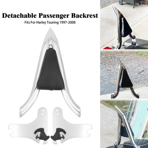 Chrome detachable backrest - chrome,