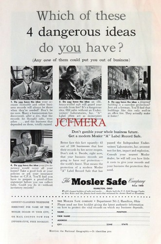 The mosler safe company of - mosler,