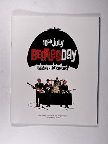Beatles day programme imagine - programme,