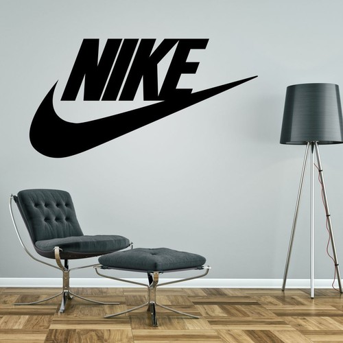 Nike swoosh tick wall - wall, sticker